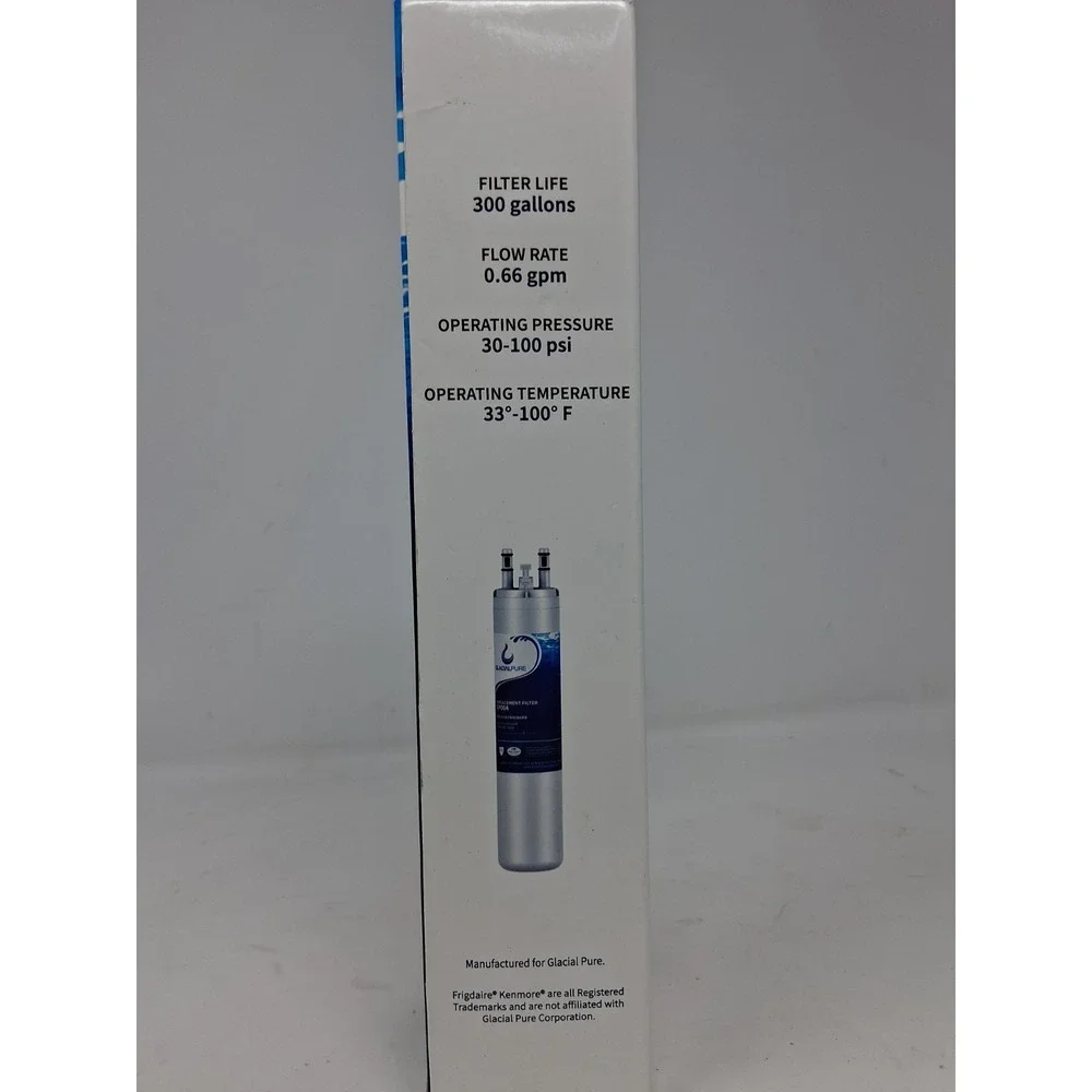 Glacial Pure GP004 Water Filter Replaces Frigidaire Ultrawf Kenmore 9999